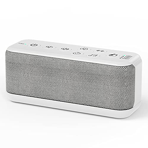 Sleep Sound Machine for Sleeping Adults & Baby, Portable White Noise Machine ...