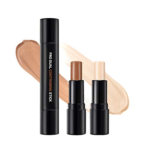 ONLYOILY Contour Stick,Concealer Contour Highlighter Stick,Cruelty Free Makeu...