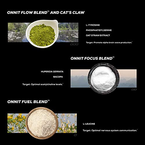ONNIT Alpha Brain (30ct) - Premium Nootropic Brain Supplement - Focus, Concen...