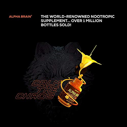 ONNIT Alpha Brain (30ct) - Premium Nootropic Brain Supplement - Focus, Concen...