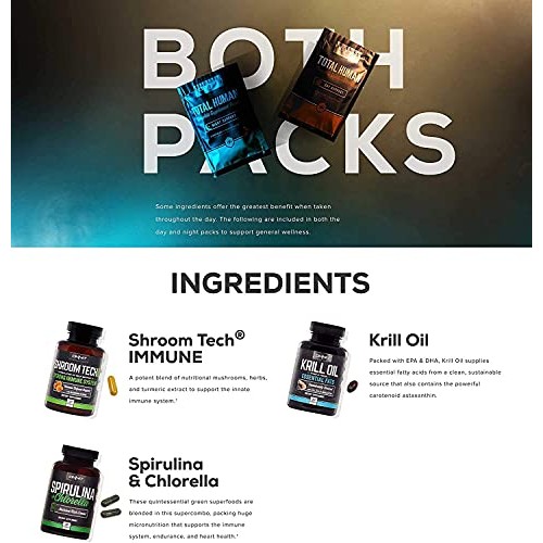 ONNIT Total Human - Daily Vitamin Packs for Men & Women (60 Pack) - 10x Your ...