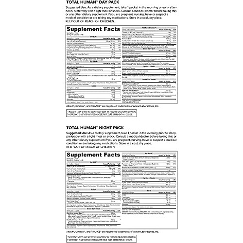 ONNIT Total Human - Daily Vitamin Packs for Men & Women (60 Pack) - 10x Your ...