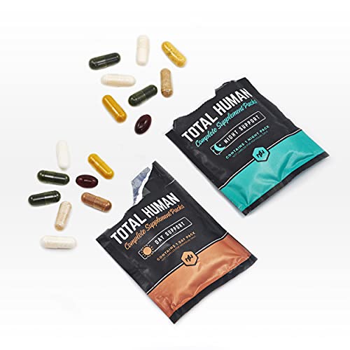 ONNIT Total Human - Daily Vitamin Packs for Men & Women (60 Pack) - 10x Your ...
