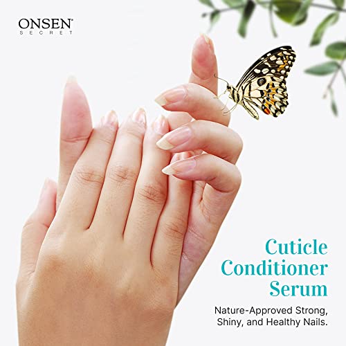 Onsen Cuticle Cream, Cuticle Oil in Deep Action - Japanese Natural Healing Mi...