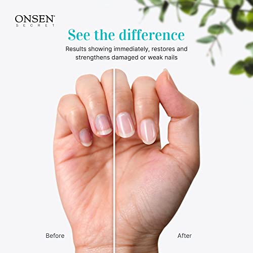 Onsen Secret Professional Nail Buffer, Ultimate Shine Nail Buffing Block w/ 3...