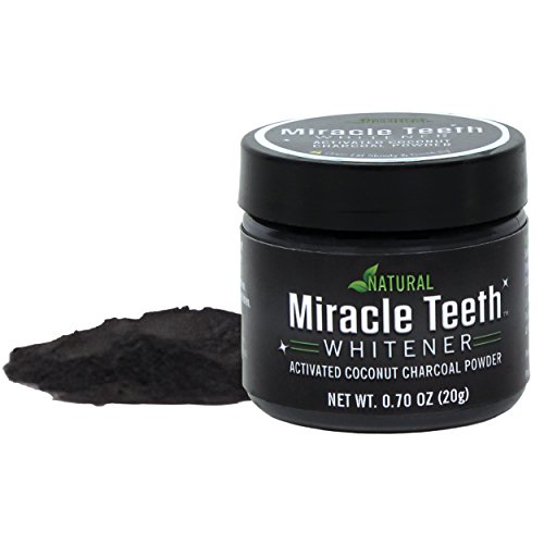 ONTEL Miracle Teeth Whitener | Natural Whitening Coconut Charcoal Powder | Ge...