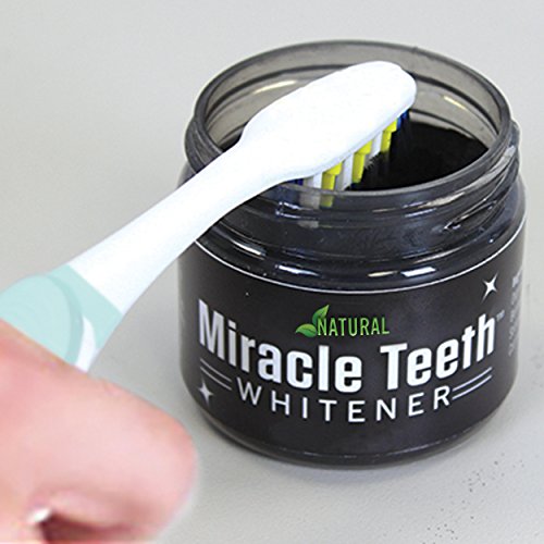ONTEL Miracle Teeth Whitener | Natural Whitening Coconut Charcoal Powder | Ge...