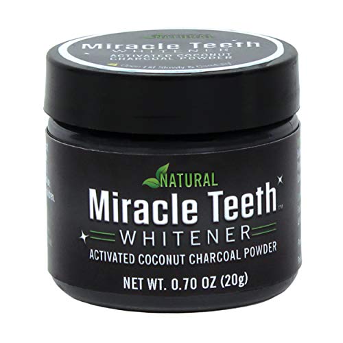 ONTEL Miracle Teeth Whitener | Natural Whitening Coconut Charcoal Powder | Ge...