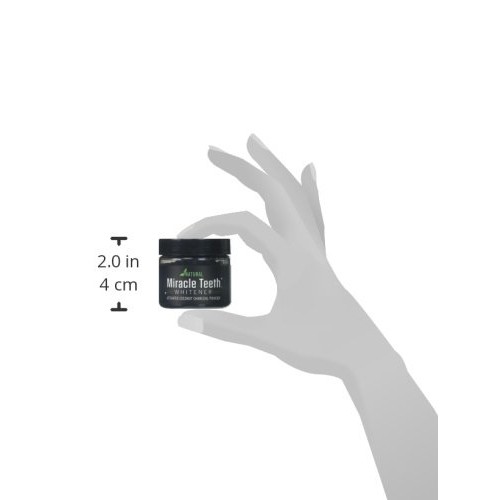 ONTEL Miracle Teeth Whitener | Natural Whitening Coconut Charcoal Powder | Ge...