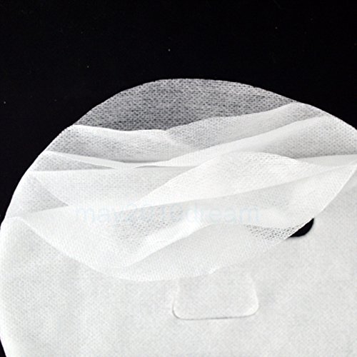Onwon 100 Pcs DIY White Color Natural Spa Skin Care Skin Fiber Paper Pre-cut ...
