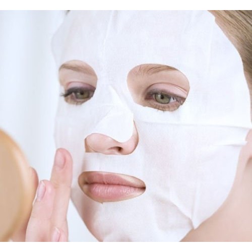 Onwon 100 Pcs DIY White Color Natural Spa Skin Care Skin Fiber Paper Pre-cut ...