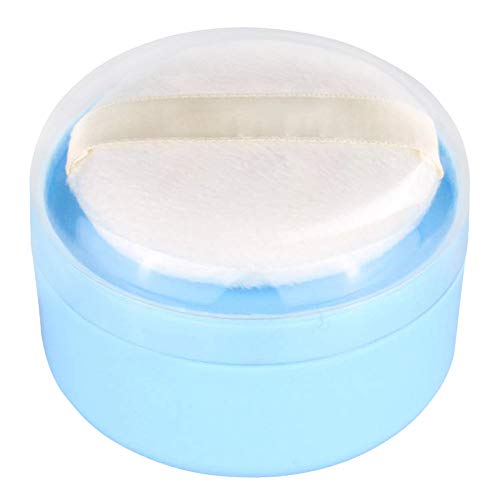 Onwon After-Bath Puff Box Empty Body Powder Container Dispenser Case with Sif...