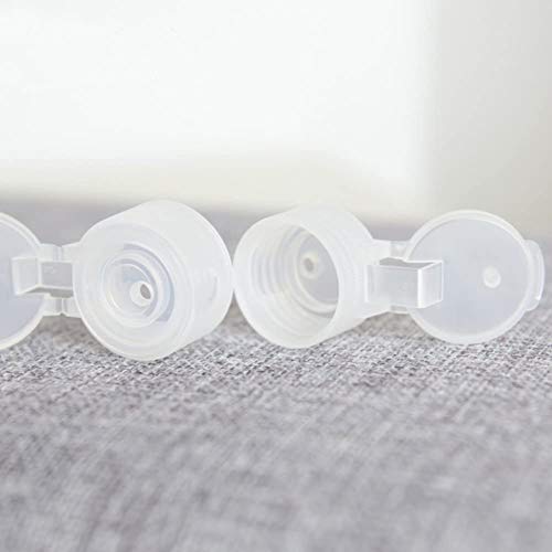 Onwon Travel Size Plastic Empty Squeeze Bottles, 10 Pcs 30ml/1Oz Empty Plasti...