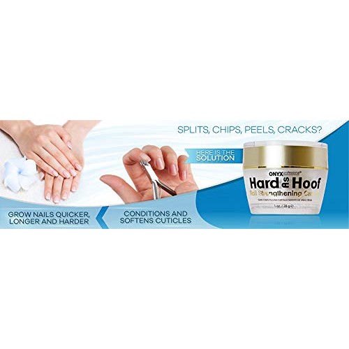 Hard As Hoof Nail Strengthening Cream with Coconut Scent Nail Strengthener, N...