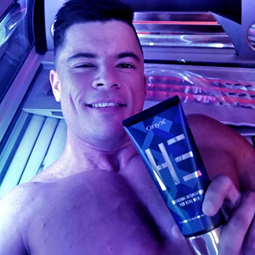 Onyx HE Tanning Lotion for Men - Indoor Tanning Bed Lotion with Bronzer and A...
