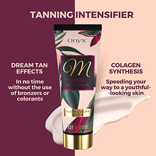 Onyx Mystery Accelerator Tanning Lotion - No-Bronzer - White Lotion for Tanni...