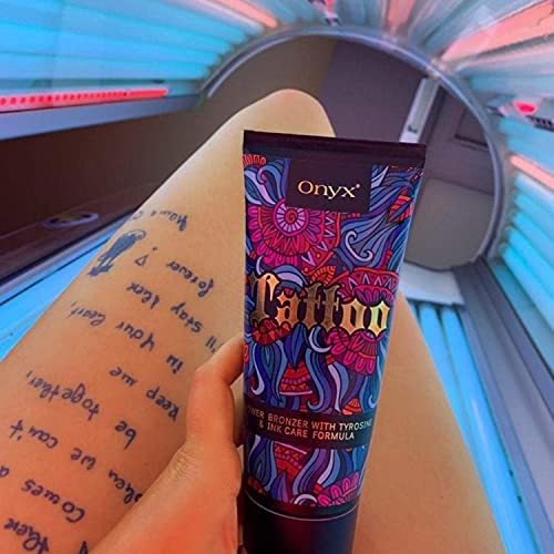 Onyx Tattoo Tanning Lotion Fade Protection Ink Care Formula