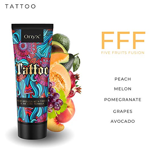 Onyx Tattoo Tanning Lotion Fade Protection Ink Care Formula