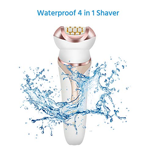 Electrical Shaver for Women,OOCOME Epilator Rechargeable Waterproof Bikini Tr...