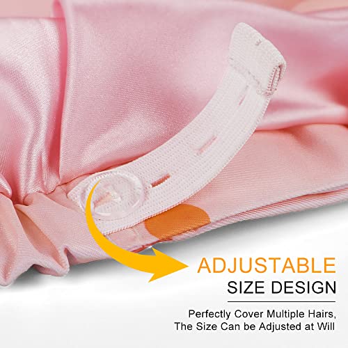 2 pieces of Shower Cap, Improved Design High-Quality Shower Cap for Women, Li...