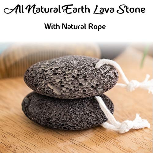 Opaz Pumice Stone for Feet Natural Earth Lava Pedicure kit Tool Hard Skin Cal...
