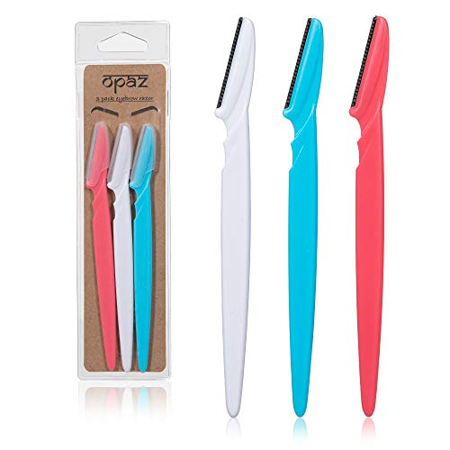 Opaz Touch-Up Eyebrow Razor Dermaplaning Tool, and Facial Razor with Precisio...