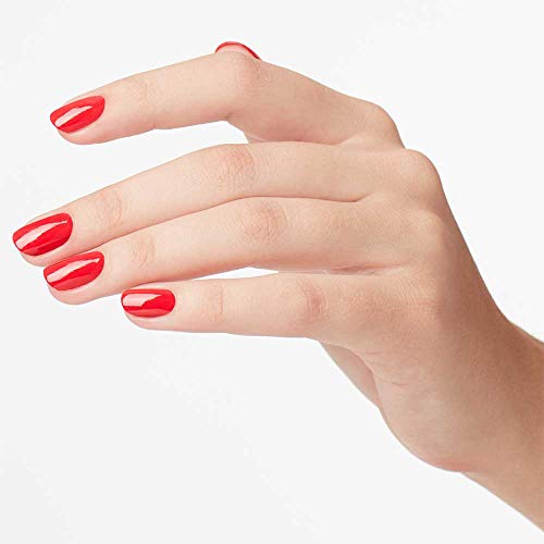 OPI Infinite Shine 2 Long-Wear Lacquer, Cajun Shrimp, Red Long-Lasting Nail P...