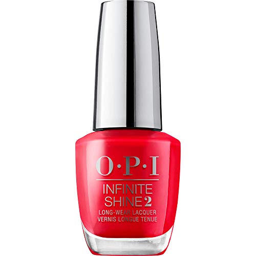 OPI Infinite Shine 2 Long-Wear Lacquer, Cajun Shrimp, Red Long-Lasting Nail P...