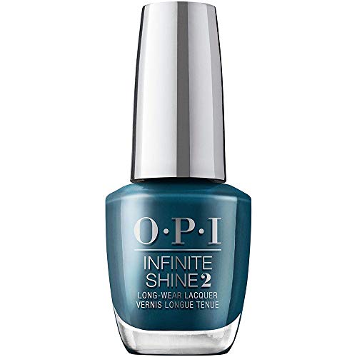 OPI Infinite Shine 2 Long-Wear Lacquer, Drama at La Scala, Blue Long-Lasting ...