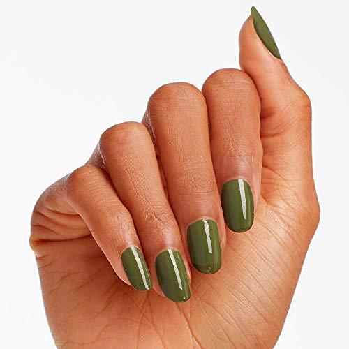 OPI Infinite Shine 2 Long-Wear Lacquer, Olive for Green, Green Long-Lasting N...