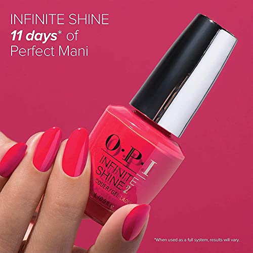 OPI Infinite Shine 2 Longwear Lacquer, Can't CTRL Me, Blue Long-Lasting Nail ...
