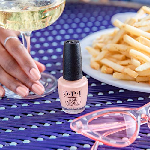 OPI Nail Lacquer, I’m an Extra, Pink Nail Polish, Hollywood Collection, 0.5 f...