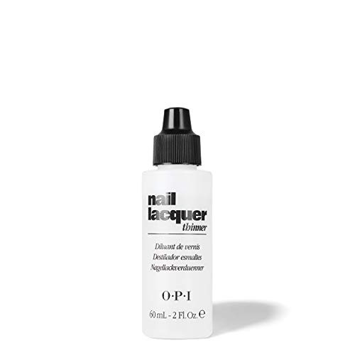 OPI Nail Lacuqer Thinner, Nail Polish Thinner with Dropper, 2 fl oz