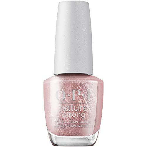 OPI Nature Strong Vegan Nail Polish, Intentions are Rose Gold, Pink NaIl Poli...