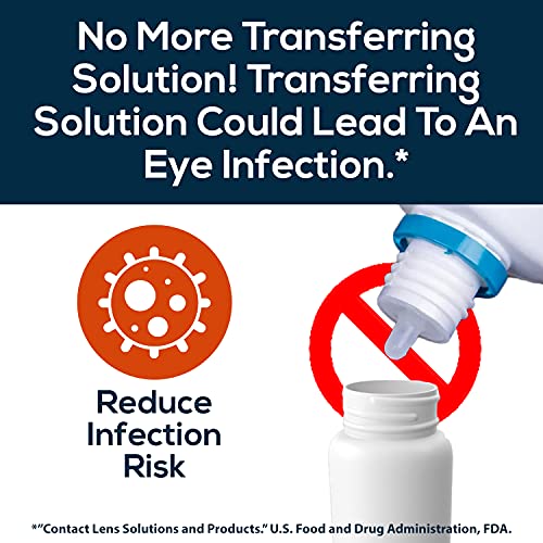 Oplee™ Travel Contact Lens Case, Portable Design with Built-in Mirror (Travel...