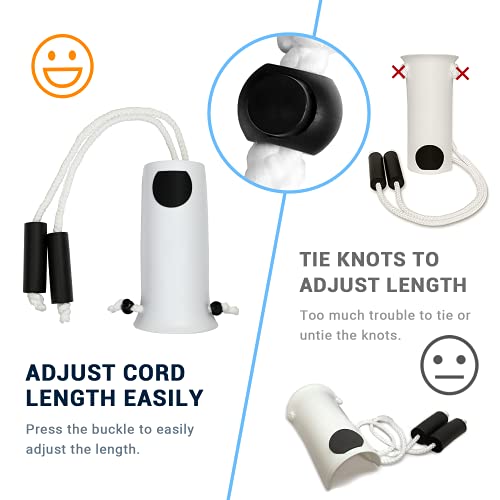 OPOVE Sock Aid Premium Socks Helper with Foam Handles and 31" Adjustable Cord...