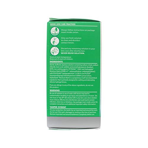 Opti-Free Puremoist Multi-Purpose Disinfecting Solution - 2 oz, Pack of 3