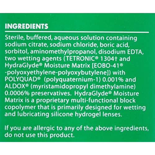 Opti-Free Puremoist Multi-Purpose Disinfecting Solution with Lens Case, 10-Ou...