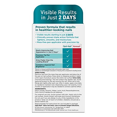 Opti-Nail Fungal Nail Repair Pen, Restores the Healthy Appearance of Nails Di...