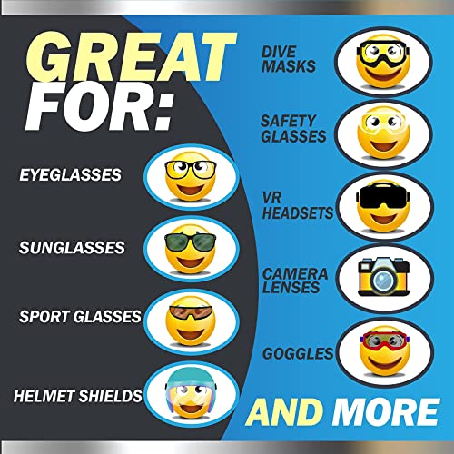 Fog Free Plus Anti-Fog Spray for Glasses - Lens Cleaner and Defogger - Effect...