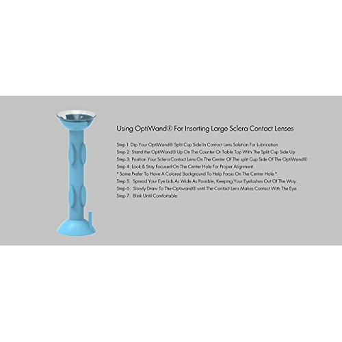 OptiWand Pincher 2 Pack Soft Contact Lens Inserting Removing Tool. Helper to ...