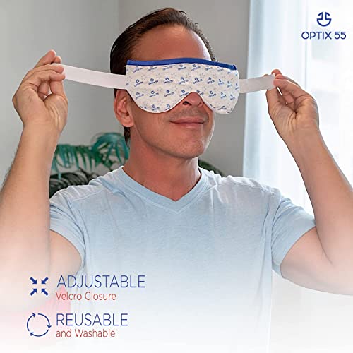 Eye Mask for Dry Eyes - Moist Heat Microwave Activated Warm Compress, Relieve...
