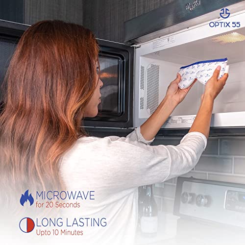 Eye Mask for Dry Eyes - Moist Heat Microwave Activated Warm Compress, Relieve...