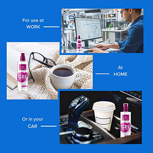 Gel Lens Cleaner Kit |Proudly Made in USA | 16 Ounces (2x 8oz) Eye Glasses Cl...