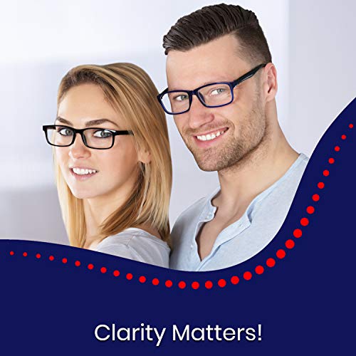 Glasses Cleaner Kit | 30 Pre-Moistened Lens Wipes, 1oz Eyeglass Cleaner Spray...