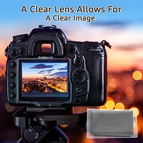 Microfiber Cleaning Cloths (6"x7") 12 Pack in Individual Vinyl Pouch | Glasse...