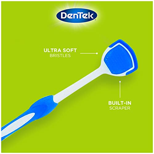 Orabrush Tongue Scraper, Tongue Cleaner Helps Fight Bad Breath, 4 Tongue Scra...