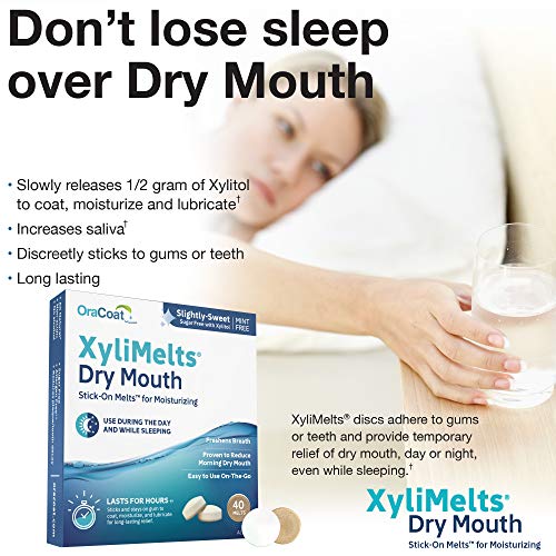 Oracoat - XyliMelts - Dry Mouth - Mint Free - 40 Count