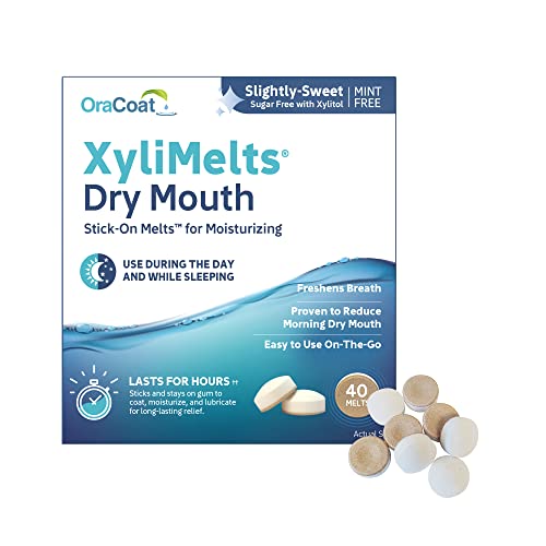 Oracoat - XyliMelts - Dry Mouth - Mint Free - 40 Count