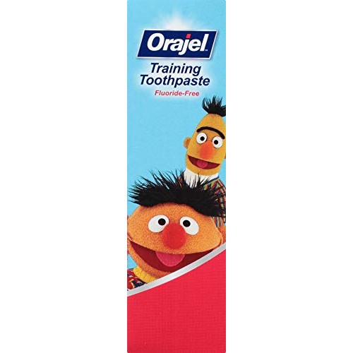 Orajel Elmo FluorideFree Training Toothpaste, Fun, One Tube: #1 Pediatrician ...
